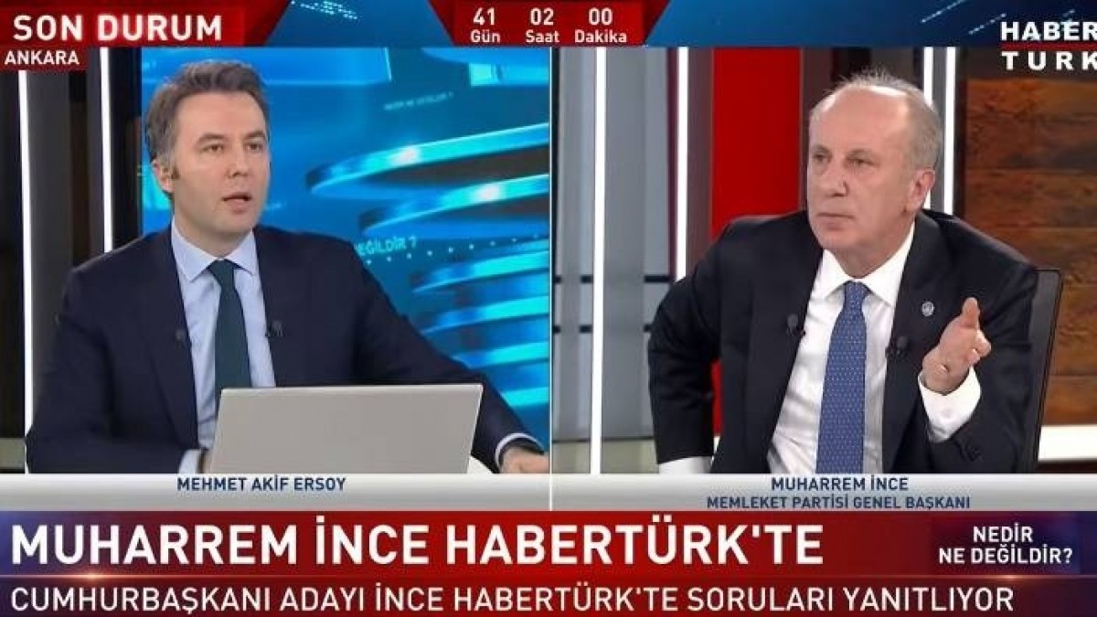 İnce, CHP genel merkezine dikkat çekti: Birbirlerine kumpas kuran tipler var orada