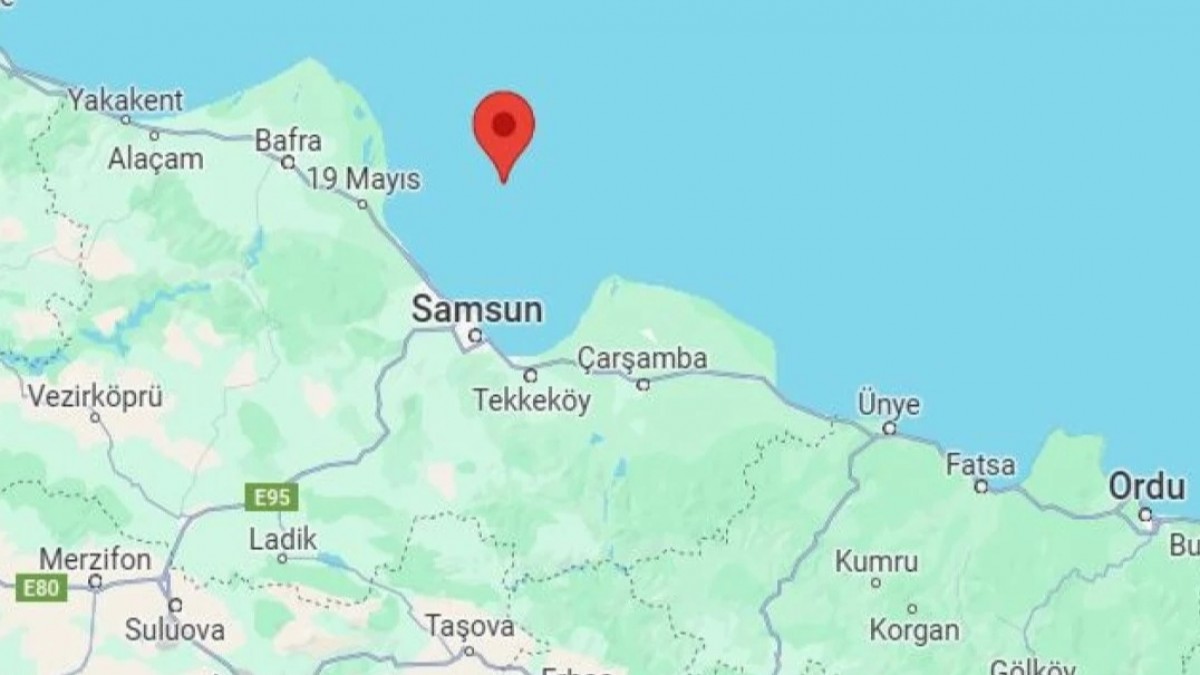 Karadeniz sallandı: Samsun'da deprem!
